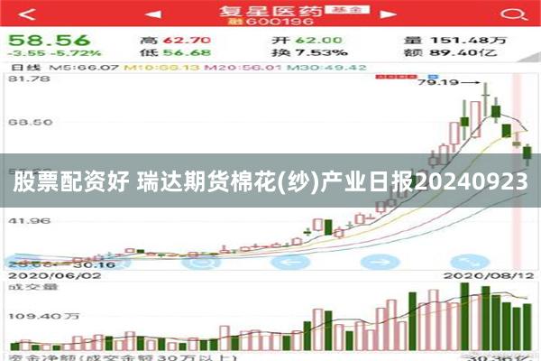 股票配资好 瑞达期货棉花(纱)产业日报20240923