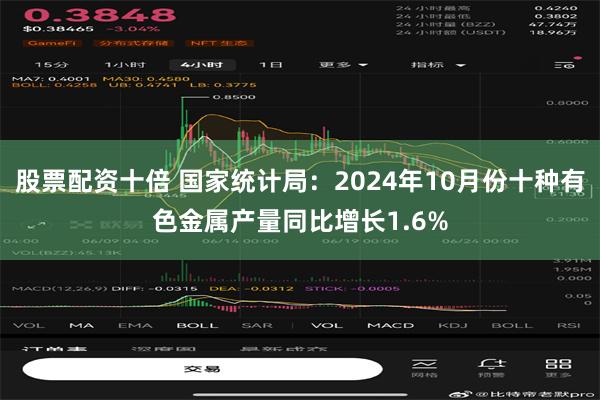 股票配资十倍 国家统计局：2024年10月份十种有色金属产量同比增长1.6%